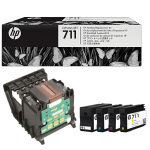 Cabezal Original HP 711 C1Q10A Para T120, T520, T530 - Imagen 2