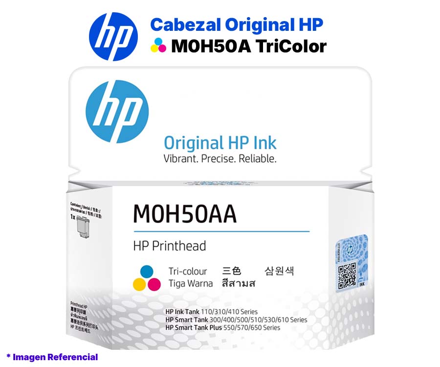 Cabezal-Original-HP-M0H50A-TriColor.jpg Cabezal Original HP M0H50A TriColor GT5820 315 415 515 530 615 - Imagen 1