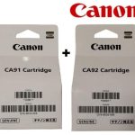 Cabezal Canon CA91 Negro - CA92 TriColor Para G3100/G4100