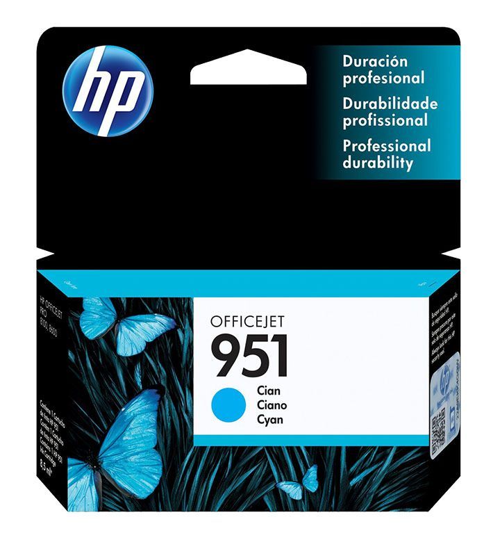 Cartucho-de-Tinta-HP-951-Cian.jpg TINTA HP 951 CYAN CN050AL - Imagen 1