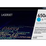 Toner Original HP 650A Cyan CE271A Para CP5525/ M750