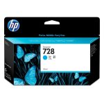 Tinta Original HP 728 Cyan F9J67A Para DesignJet T730, T830 130ML