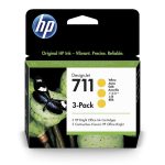 Tinta HP 711 Yellow CZ136A T120, T520 TriPack 29ML
