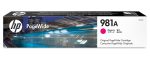 Tinta HP 981A Magenta J3M69A mfp 586f, 556xh - Imagen 3