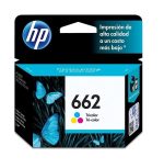 Tinta HP 662 Color CZ104AL 100 PÁGINAS