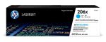 Toner Original HP 206X Cyan W2111X M255, M282, M283 - Imagen 2