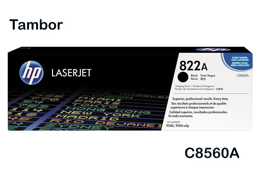 Tambor-HP-822A-Black-C8560A.jpg Tambor HP 822A Black C8560A LaserJet 9500 MFP - Imagen 1