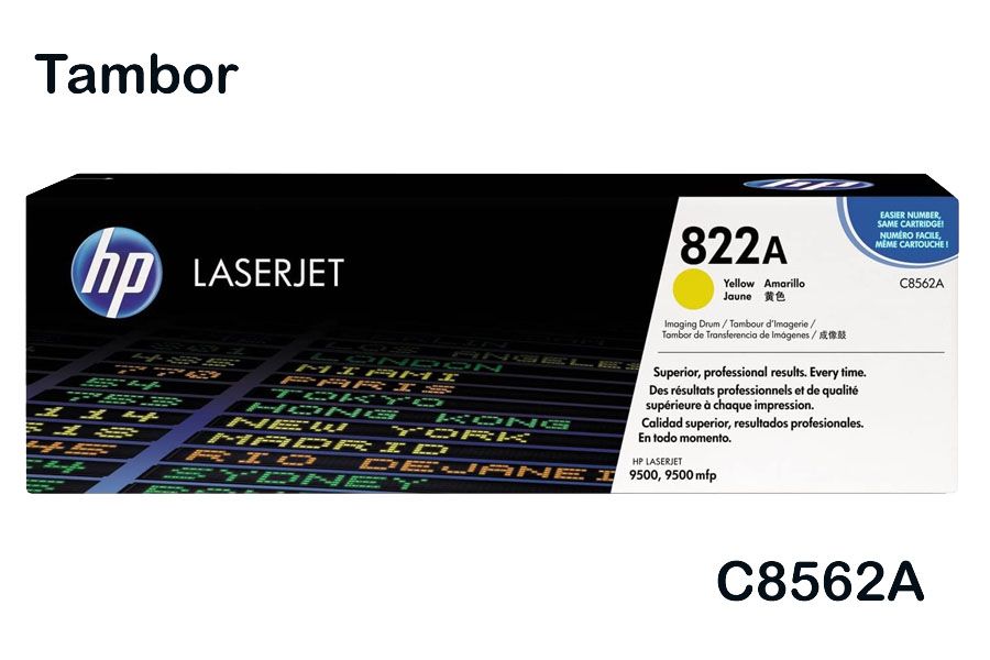 Tambor-HP-822A-Yellow-C8562A.jpg Tambor HP 822A Yellow C8562A LaserJet 9500 MFP - Imagen 1