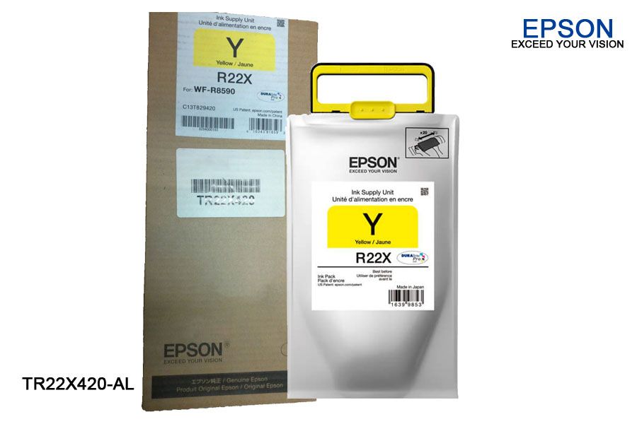 Tinta-Epson-R22X-Yellow-TR22X420-AL.jpg Tinta Epson R22X Yellow TR22X420-AL WF-R8590 - Imagen 1