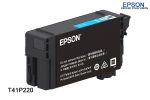 Tinta Epson T41P2 Cyan T41P220 T5470/T3470 - Imagen 2