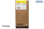 Tinta Epson T41P4 Yellow T41P420 T5470/T3470 - Imagen 3