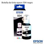Tinta Epson T504 Negro T504120-AL Original