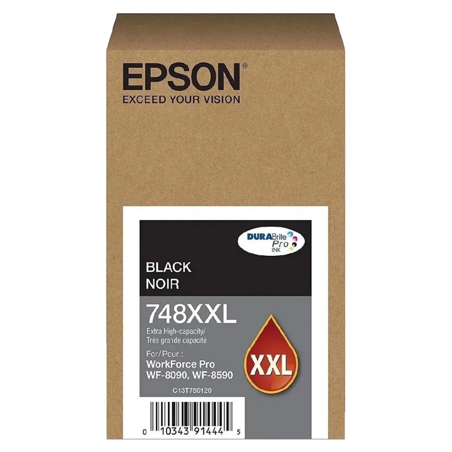 Tinta-Epson-T748XXL120-AL-Negro.jpg Tinta Epson T748XXL120-AL Negro Para WF-6090, WF-6590 - Imagen 1