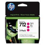 Tinta HP 712 Magenta 3ED78A T650, T250, T210 TriPack 29ML