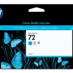 Tinta HP 72 Cyan C9371A Para T610, T1100