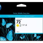 Tinta HP 72 Yellow C9373A Para T610, T1100