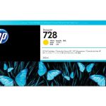Tinta Original HP 728 Yellow F9K15A Para DesignJet T730, T830 300ML