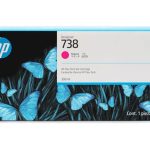 Tinta Original HP 738 Magenta 676M7A T850/T950 300ML
