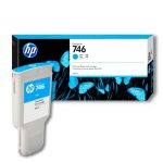 Tinta HP 746 Cyan P2V80A DesignJet Z6, Z9 300ML