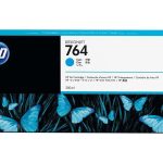 Tinta HP 764 Cyan C1Q13A DesignJet T3500 300ML