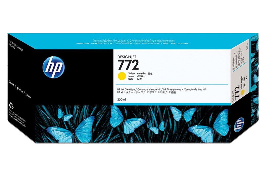 Tinta-HP-772-Yellow-CN630A.jpg Tinta HP 772 Yellow CN630A DesignJet Z5200 300ML - Imagen 1