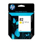 Tinta HP 82 Yellow C4913A Para 500, 800PS 69ML
