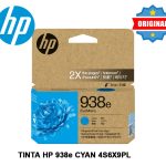 Tinta HP 938e EvoMore 4S6X9PL Cyan 9120b/9730e/9130b