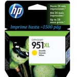 Tinta HP 951XL Yellow CN048AL Para 251dw, 8600