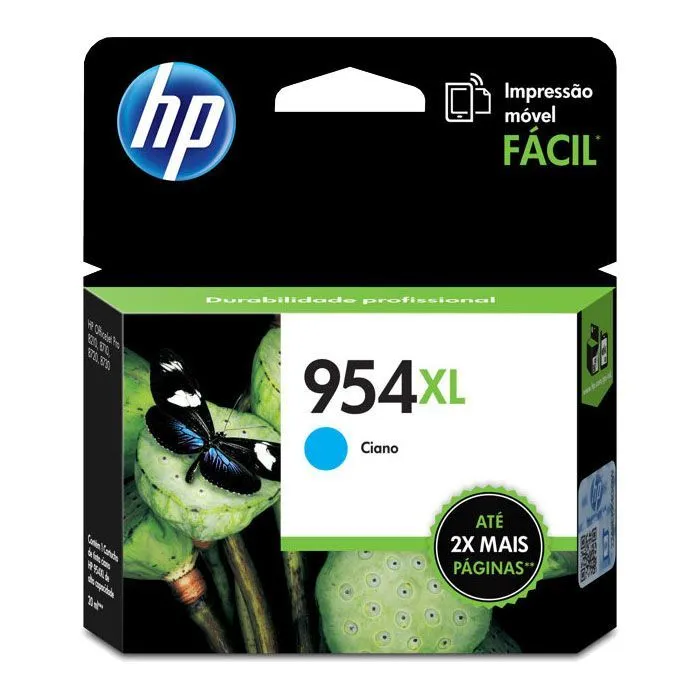 Tinta-HP-954XL-Cian.webp Tinta HP 954XL Cyan L0S62AL Para OfficeJet Pro 7740, 8720, 8710 - Imagen 1