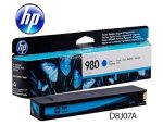 Tinta HP 980 Cyan D8J07A Para X585DN, X555DN