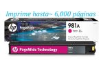Tinta HP 981A Magenta J3M69A mfp 586f, 556xh
