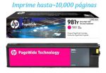 Tinta HP 981Y Magenta L0R14A mfp 586z, 556xh