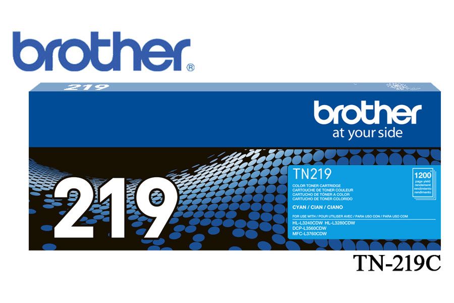 Toner-Brother-TN-219C-Cyan.jpg Toner Brother TN-219C Cyan Para L3760/L3240 - Imagen 1