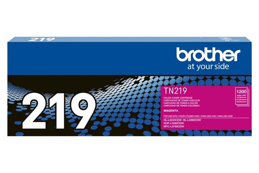 Toner-Brother-TN-219M-Magenta.jpg Toner Brother TN-219M Magenta Para L3760/L3240 - Imagen 1