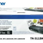 Toner Brother TN-311BK Black L8350, L8600, L8850