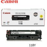 Toner Canon 118Y Yellow LBP7200Cdn