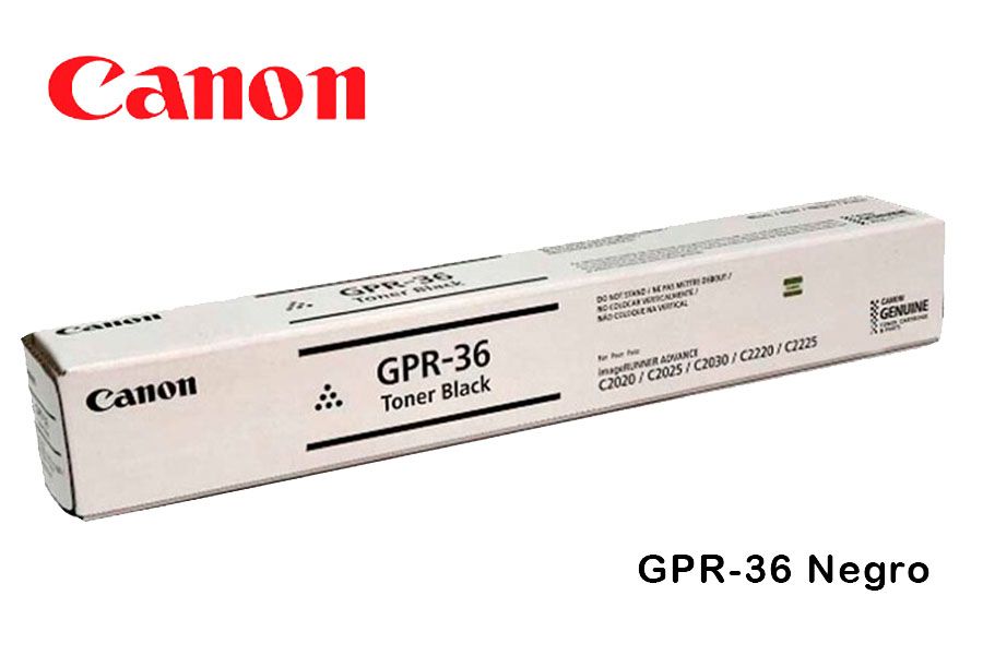 Toner-Canon-GPR-36K-Negro.jpg Toner Canon GPR-36K Negro C2020, C2230, C2225 - Imagen 1