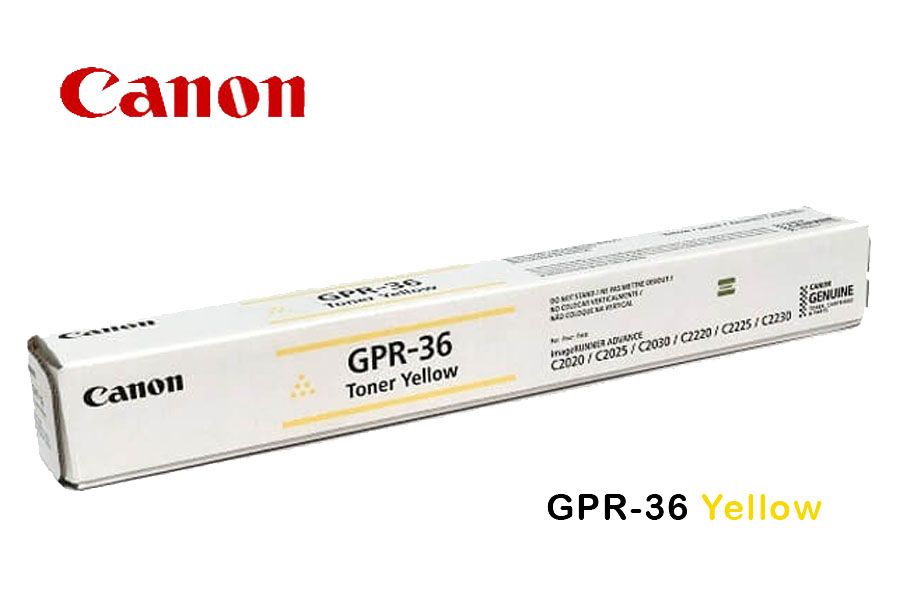 Toner-Canon-GPR-36Y-Yellow.jpg Toner Canon GPR-36Y Yellow C2020, C2230, C2225 - Imagen 1