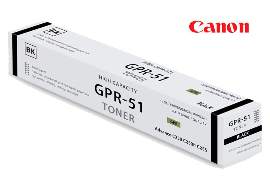 Toner-Canon-GPR-51K-Black.jpg Toner Canon GPR-51 Black C255if, C355if - Imagen 1