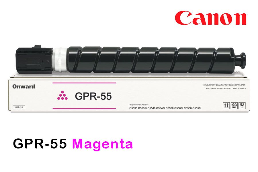 Toner-Canon-GPR-55-Magenta.jpg Toner Canon GPR-55 Magenta Para C5535i, C5540i, C5550i, C5560i - Imagen 1