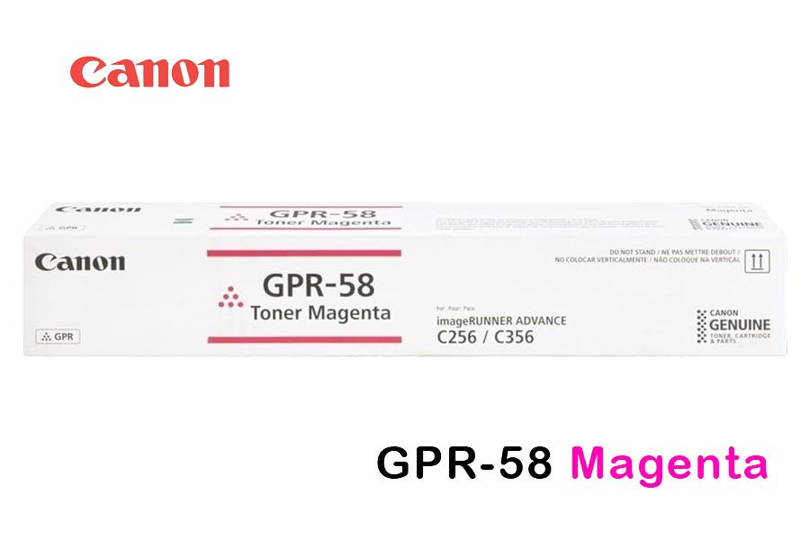 Toner-Canon-GPR-58-Magenta.jpg Toner Canon GPR-58 Magenta C256, C356, DX C257 - Imagen 1
