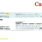 Toner Canon T02 Yellow c8000VP, c10000VP