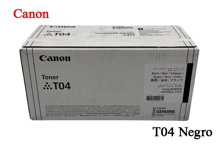 Toner-Canon-T04-Black-.jpg Toner Canon T04 Black Para C475 Series - Imagen 1