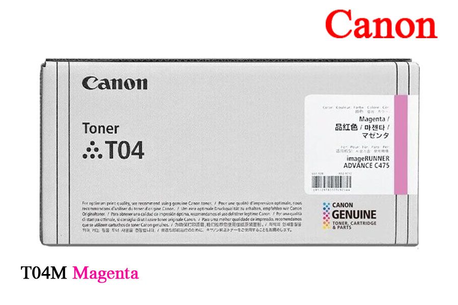 Toner-Canon-T04-Magenta.jpg Toner Canon T04 Magenta imageRunner C475i lll - Imagen 1