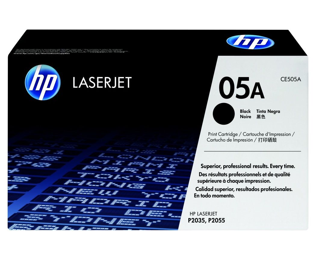 Toner-HP-05A-Negro-2300-Paginas.jpg Toner HP 05A Negro CE505A Para P2035, P2055 - Imagen 1