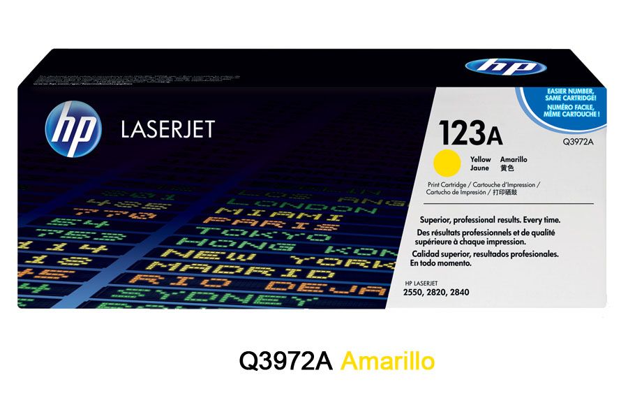Toner-HP-123A-Yellow-Q3972A.jpg Toner HP 123A Yellow Q3972A Para 2550L, 2550N - Imagen 1