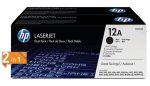 Toner HP 12A Dual Pack Q2612AD Para 1022nw, M1319, 3055, M1005 - Imagen 2