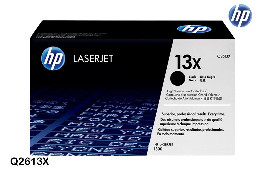Toner-HP-13X-Q2613X-LaserJet.jpg Toner HP 13X Q2613X LaserJet 1300xi, 1300t - Imagen 1