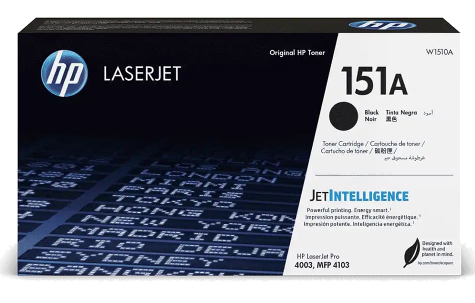 Toner-HP-151A-Black-W1510A.jpg Toner Para Impresora HP 4003, MFP 4103 Original - Imagen 1