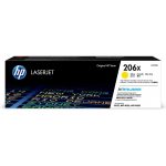 Toner Original HP 206X Yellow W2112X M255, M282, M283